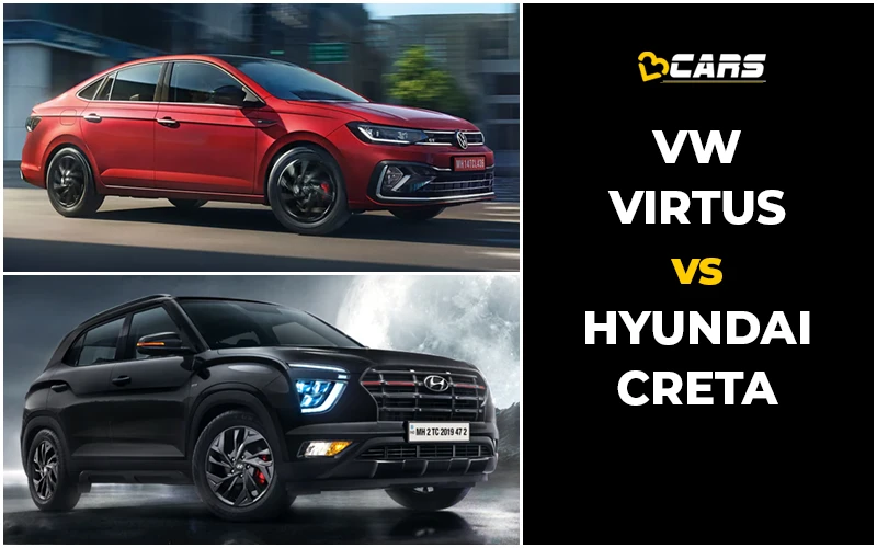 Volkswagen Virtus Vs Hyundai Creta